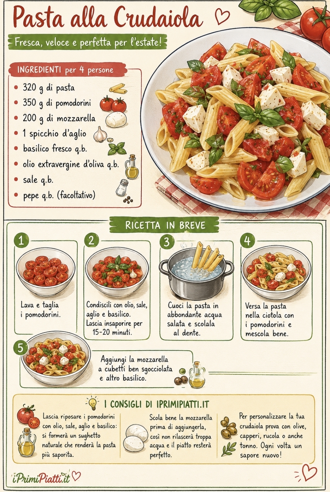 Pasta alla crudaiola